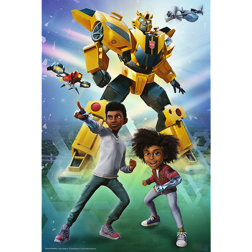 Puzzle - 100 - Drużyna Transformers - Trefl 16457 na Arena.pl