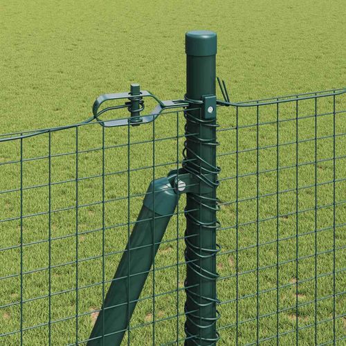 Ogrodzenie z słupkami Zielony 1.5 x 25 m Stal na Arena.pl