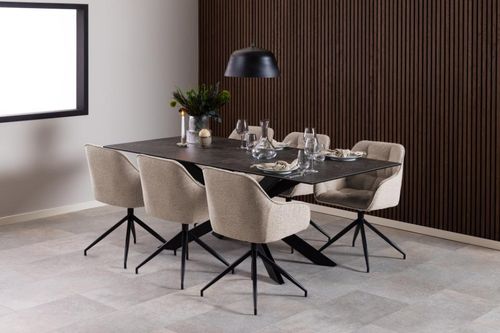 Krzesło Brooke obrotowe beżowe Monza na Arena.pl