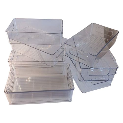 Organizer do lodówki pojemnik przeźroczysty 9 szt na Arena.pl