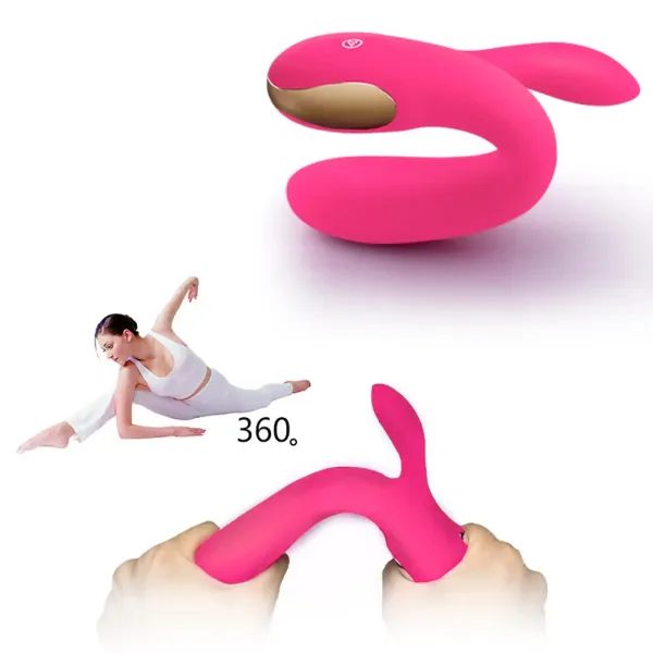 Wibrator-Silicone Vibrator USB 7 Function + Booster / Heating zdjęcie 5