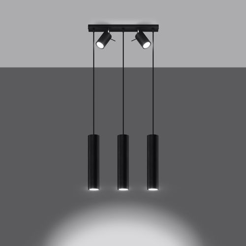 Lampa wisząca RING 3 czarny na Arena.pl