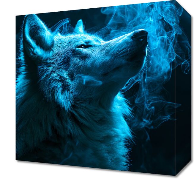 Obraz 30x30cm Oddech Wilka zdjęcie 1