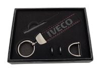 IVECO BRELOK samochodowy IVECO BRELOCZEK do kluczy+ pudełko na prezent