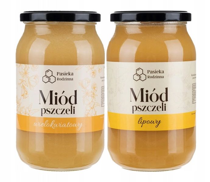 Miód Wielokwiatowy + Lipowy z RODZINNEJ PASIEKI zdjęcie 1
