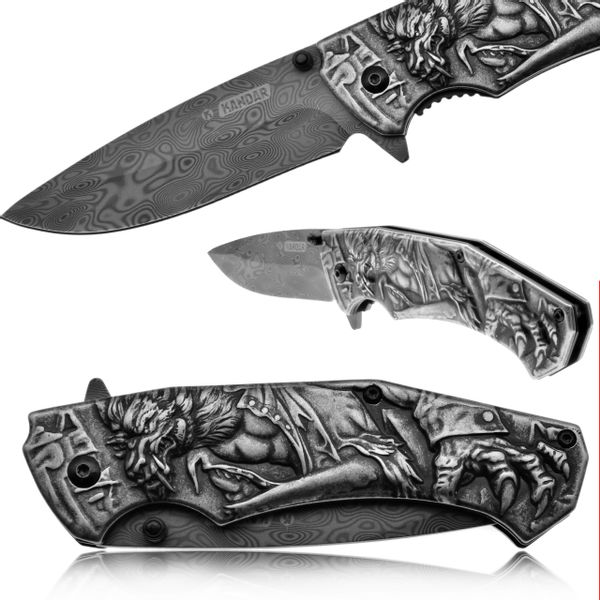 Kandar Nóż Scyzoryk codziennego użytku EDC Solidny zdjęcie 1