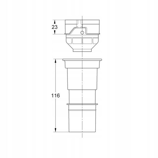Adapter do spłuczki podtynkowej Grohe 42333000 zdjęcie 3