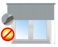 ROLETA ŚCIENNA fi 25mm TERMICZNA 100% ZACIEMNIAJĄCA 180x160