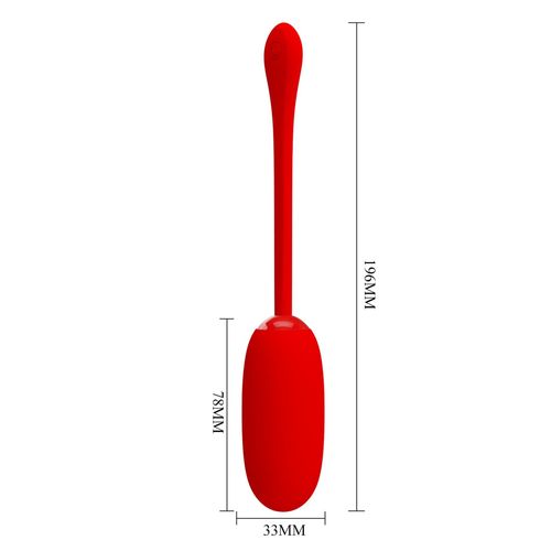 PRETTY LOVE   JULIUS EGG Red 12 function vibrations na Arena.pl