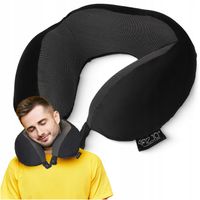PODUSZKA PODRÓŻNA ROGAL NA SZYJĘ TURYSTYCZNA PIANKA VISCO MEMORY ZAGŁÓWEK