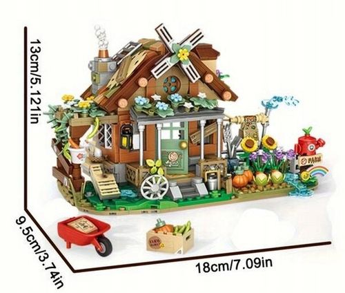 FARMA KLOCKI KONSTRUKCYJNE 899 EL DOMEK NA WSI na Arena.pl