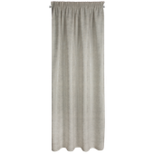 Zasłona zaciemniająca błyszcząca na taśmie BLANKA 140X280 naturalna