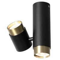 Czarna lampa sufitowa CGLOOK2BK salonowe tuby z regulacją