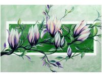 60X40CM SŁODYCZ MAGNOLII ZIELENI OBRAZ