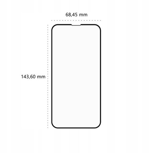 Szkło hartowane 5D BananGuard pełne do Apple iPhone 13 na Arena.pl