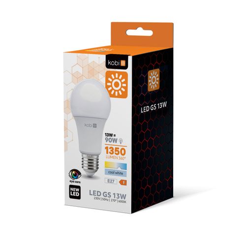 żarówka led gs 13w e27 6000k kobi na Arena.pl