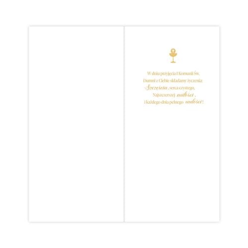 KARNET PAMIĄTKA I KOMUNIA DL-R 17 KARTKI Z KOTKIEM na Arena.pl