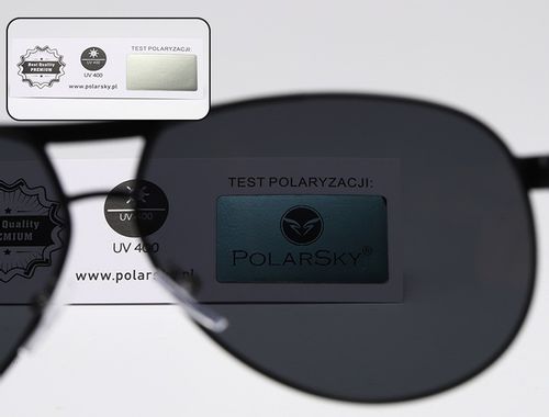 OKULARY Z POLARYZACJĄ UV400 AVIATOR POLARSKY na Arena.pl