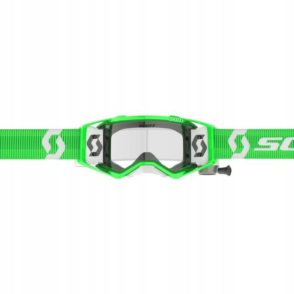 SCOTT PROSPECT WFS GOGLE GREEN/WHITE Z SYSTEMEM ROLL-OFF zdjęcie 2