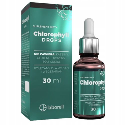 LABORELL CHLOOPHYLL CHLOROFIL DETOX DROPS 30ML na Arena.pl