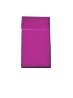 Fioletowe Silikonowe Etui na Papierosy SLIM na Paczkę Cienkich Papierosów