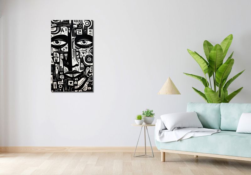 Obraz 50x90cm Labirynt Myśli zdjęcie 2