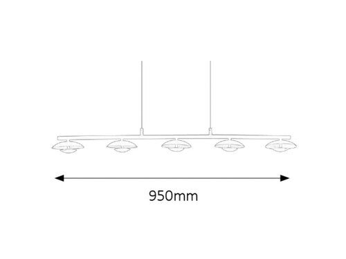 Lampa wisząca Brigitte na Arena.pl