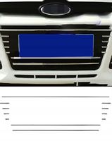 FORD FOCUS MK3 III - Listwy CHROM Chromowane GRILL