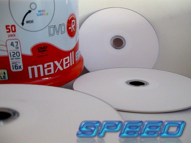 Płyty MAXELL DVD-R do nadruku BIAŁE printable 100 zdjęcie 5