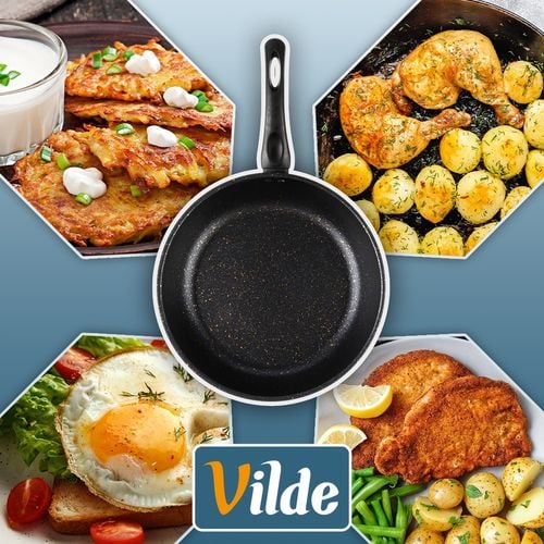 Patelnia granitowa BASIC LINE 28 cm na Arena.pl