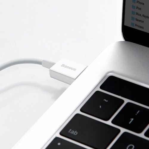 kabel przewód superior do iphone usb - lightning 1.5m - biały na Arena.pl