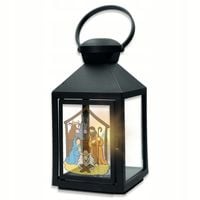 LAMPION ADWENTOWY LATARENKA ŚWIĄTECZNA NA RORATY DEKORACJA LED