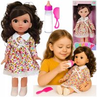 LALKA W SUKIENCE + GRZEBIEŃ DO WŁOSÓW + MAGICZNA BUTELKA ZESTAW NA PREZENT