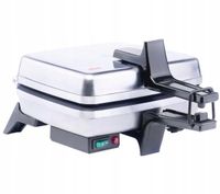 Opiekacz do kanapek Dezal Mini Trójkąty 1300W Inox Srebrny Szybki nagrzew