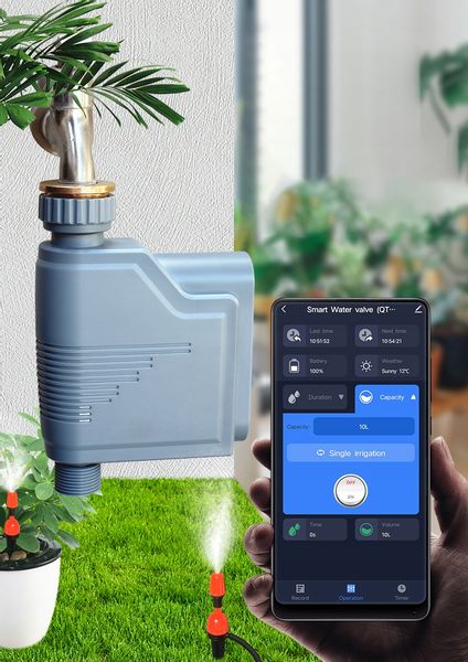 Sterownik Nawadniania Ogrodu Pomiar ZigBee TUYA zdjęcie 2