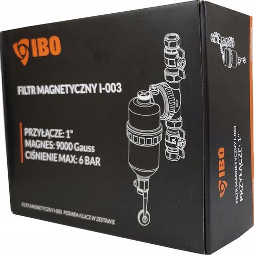 SEPARATOR ZANIECZYSZCZEŃ FILTR MAGNETYCZNY 1" IBO na Arena.pl