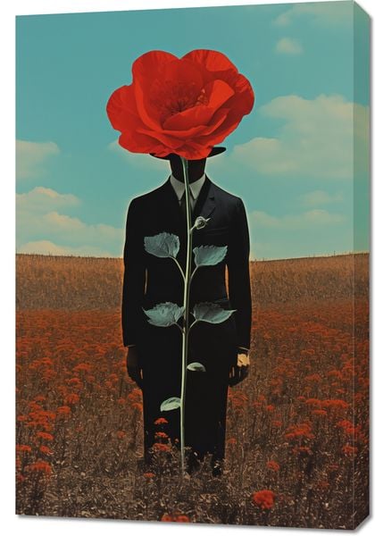 Obraz 60x90cm Obserwator zza Maku zdjęcie 1