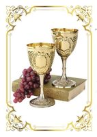 Opłatek na Tort Pierwsza Komunia Święta Komunijny Biblia Hostia Format A4