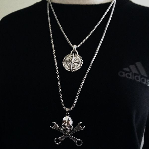 NASZYJNIK Kompas SYMBOL AMULET Gwiazda Droga 140 zdjęcie 3