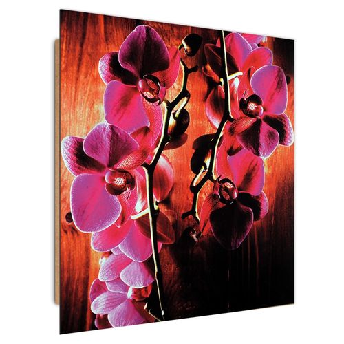 Deco Panel, Różowe storczyki 30x30 na Arena.pl