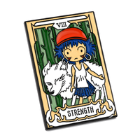 San | 3 cm | Metal | Przypinka Anime | Princess Mononoke