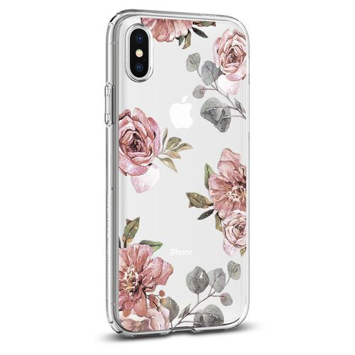 SPIGEN LIQUID CRYSTAL Apple iPhone X - AQUARELLE ROSE na Arena.pl