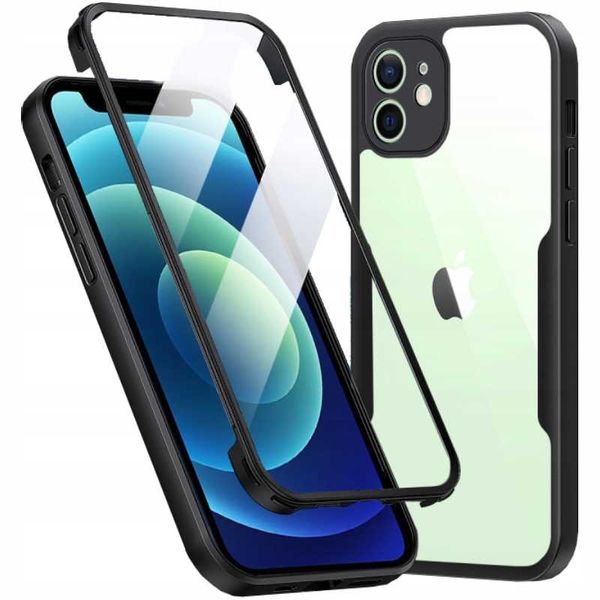 Spacecase Beetle 360 Iphone 12 Czarny zdjęcie 2
