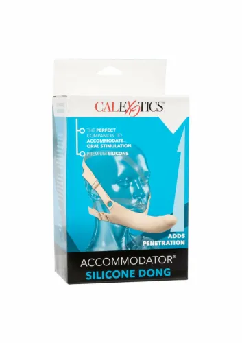 calexotics silicone dong black - elastyczny model silikonowy na Arena.pl