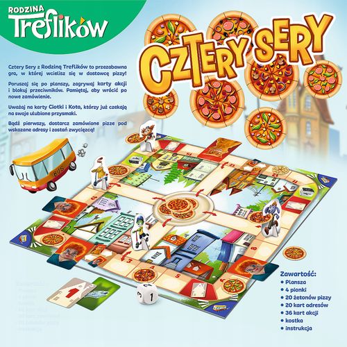 Gra Cztery Sery Trefl 02282 na Arena.pl