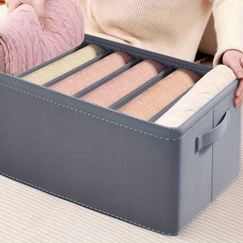 Zestaw Organizerów NA UBRANIA Pojemniki do SZAFY szuflady BIELIZNĘ na Arena.pl