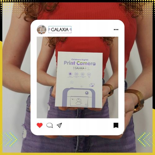 MINI DRUKARKA DRUKUŚ TERMICZNA APARAT NATYCHMIASTOWY DLA DZIECI i 11 ROLEK na Arena.pl