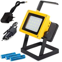 Akumulatorowy halogen LED 100W 20 smd+ 2 ładowarki