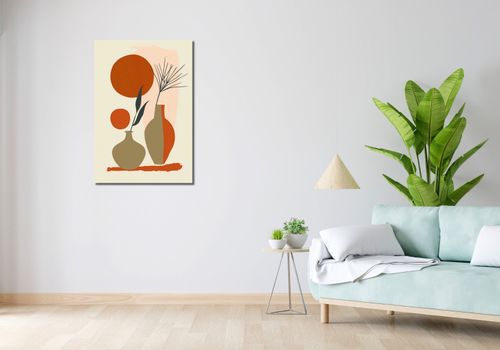 Obraz 60x90cm Wazy w Czerwieni na Arena.pl