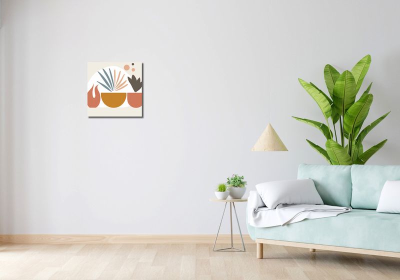 Obraz 40x40cm Paleta Roślinna zdjęcie 2